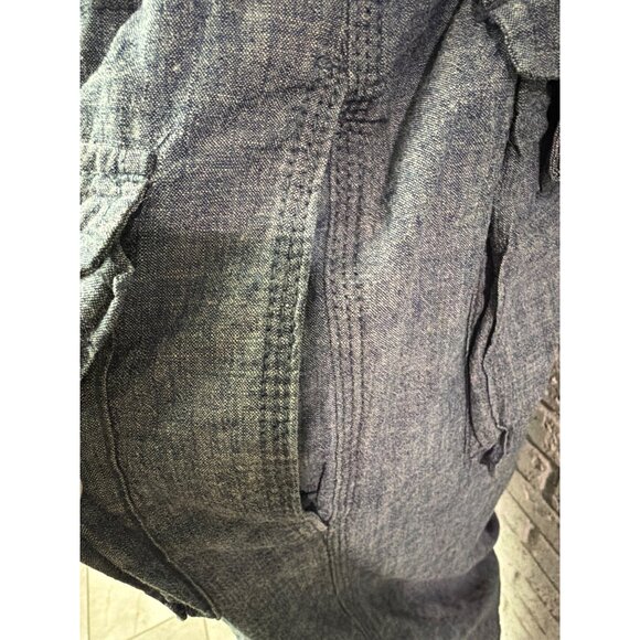 Sean John Men’s Flight Cargo Blue / Gray Wash Shorts Size 38 - Picture 4 of 14